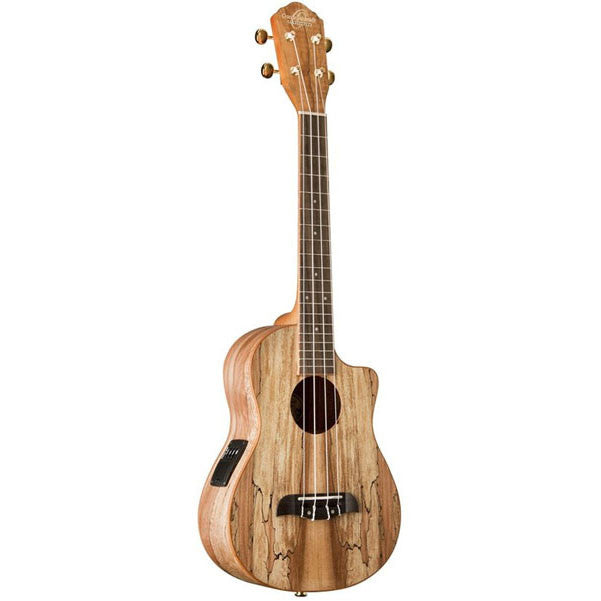 oscar schmidt tenor ukuleles oscar schmidt ou8tlce spalted maple acoustic-electric tenor ukulele