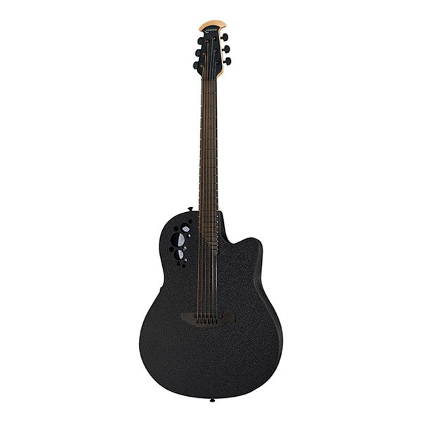 Ovation Electro Acoustic Guitars Ovation 1778TX-5 Elite T Cutaway Electro Acoustic Guitar - Black