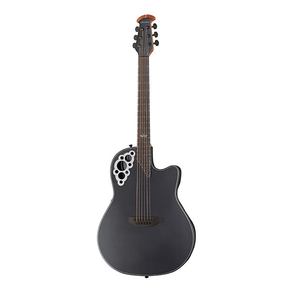 Ovation Electro Acoustic Guitars Ovation 2078KK-5S Kaki King Elite Cutaway Electro Acoustic Guitar - Satin Black