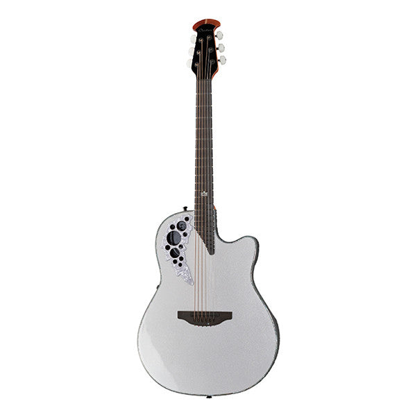 Ovation Electro Acoustic Guitars Ovation Melissa Etheridge 2078ME-6P Cutaway Electro Acoustic Guitar - Pearl White