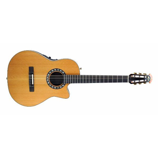 ovation electro acoustic guitars ovation pro series nylon string electro acoustic guitar