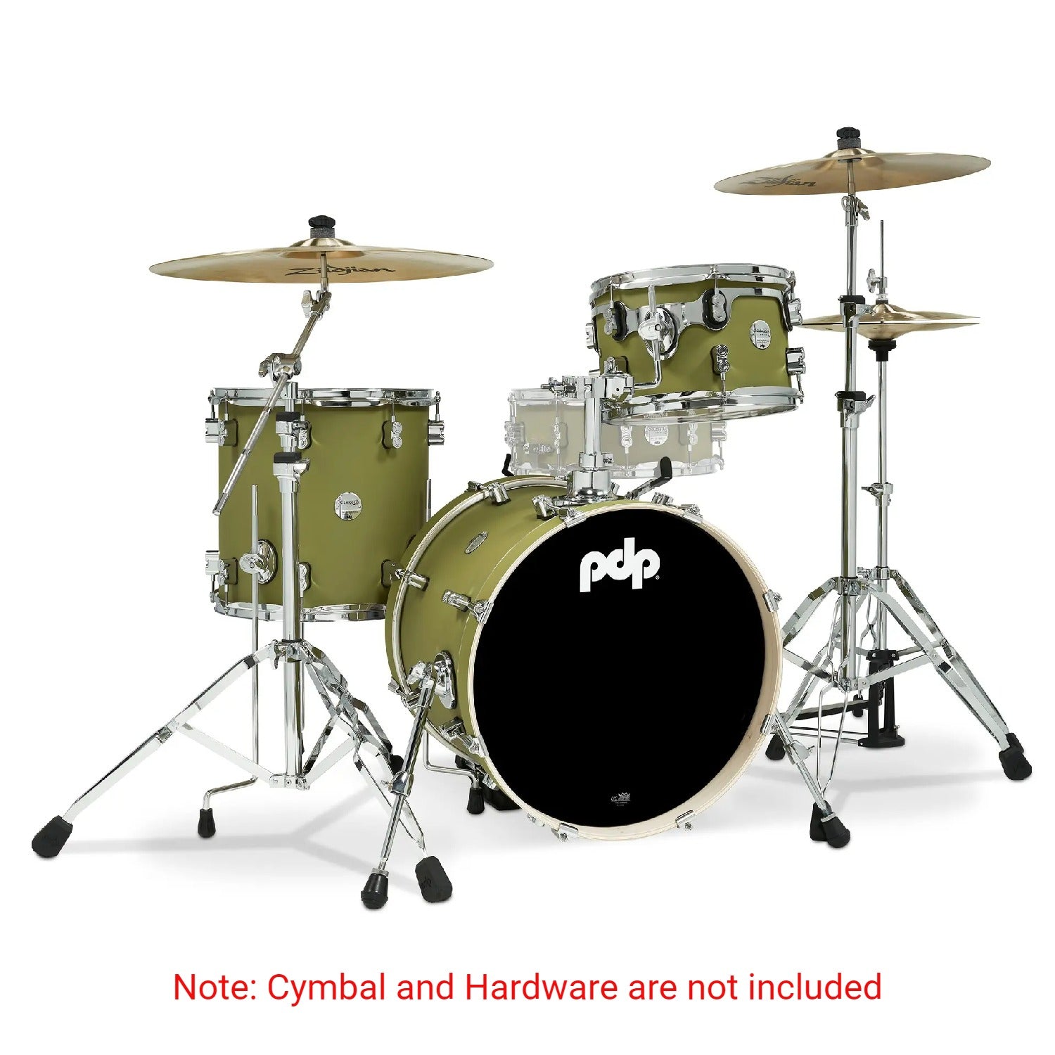 Pacific Drums And Percussion Acoustic Drum Kits Pacific Drums And Percussion 18" 3pc Concept Maple Shell Pack Acoustic Drum Kit 