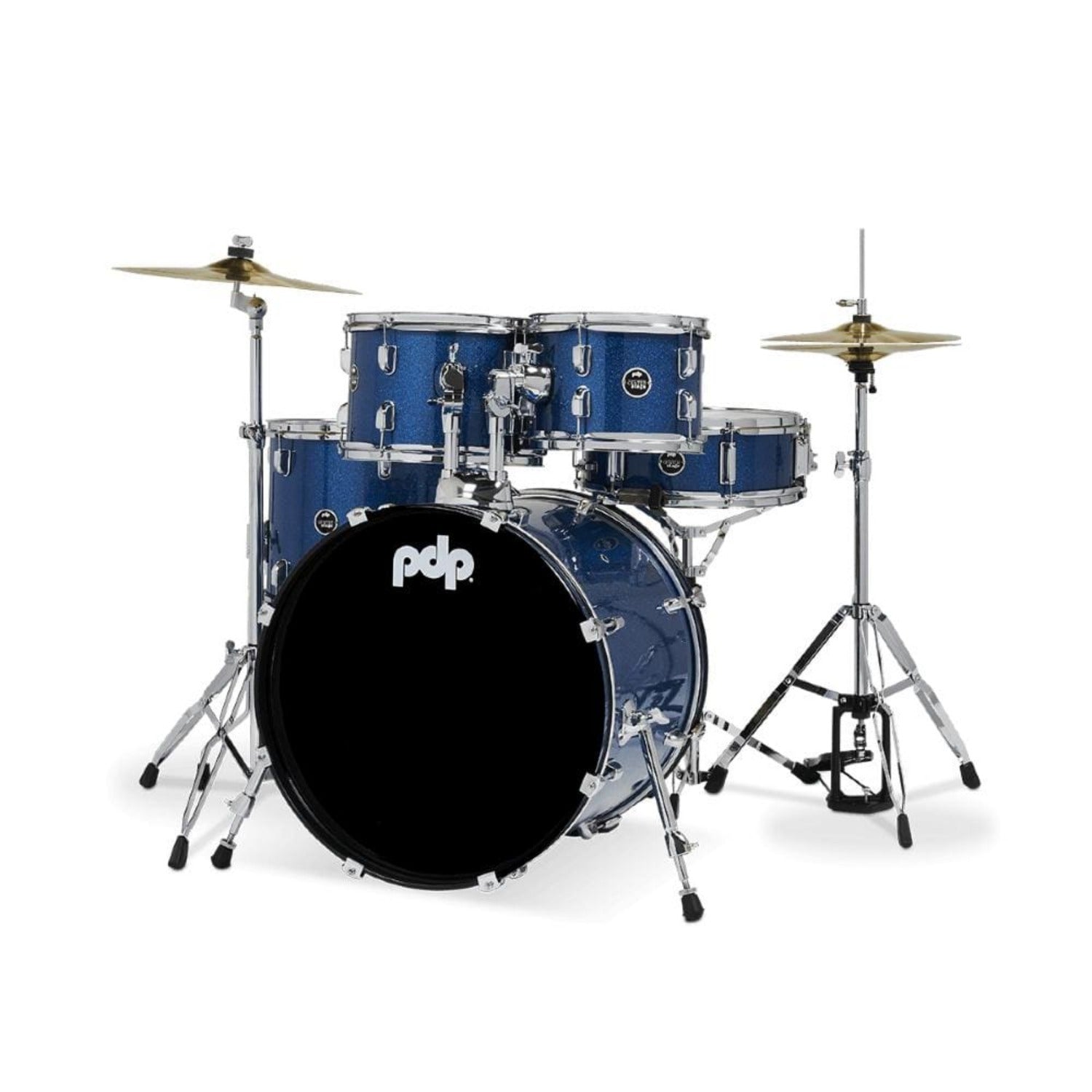 Pacific Drums And Percussion Acoustic Drum Kits Pacific Drums And Percussion PDCE2015KT 5 Piece Center Stage Series Complete Acoustic Drumkit