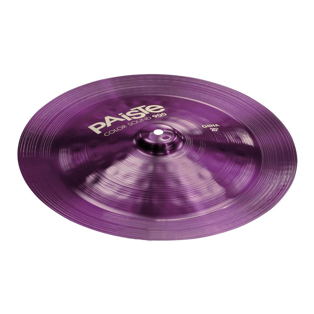 paiste china cymbals paiste color sound 900 20inch purple china cymbal