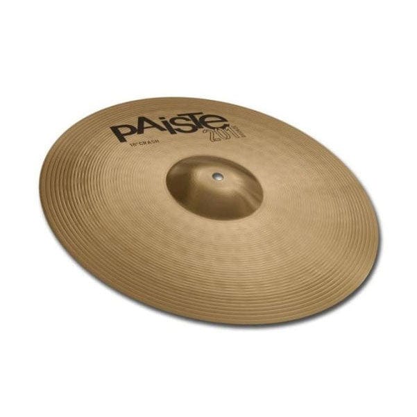 paiste crash cymbals paiste 201 bronze series 16inch crash cymbal