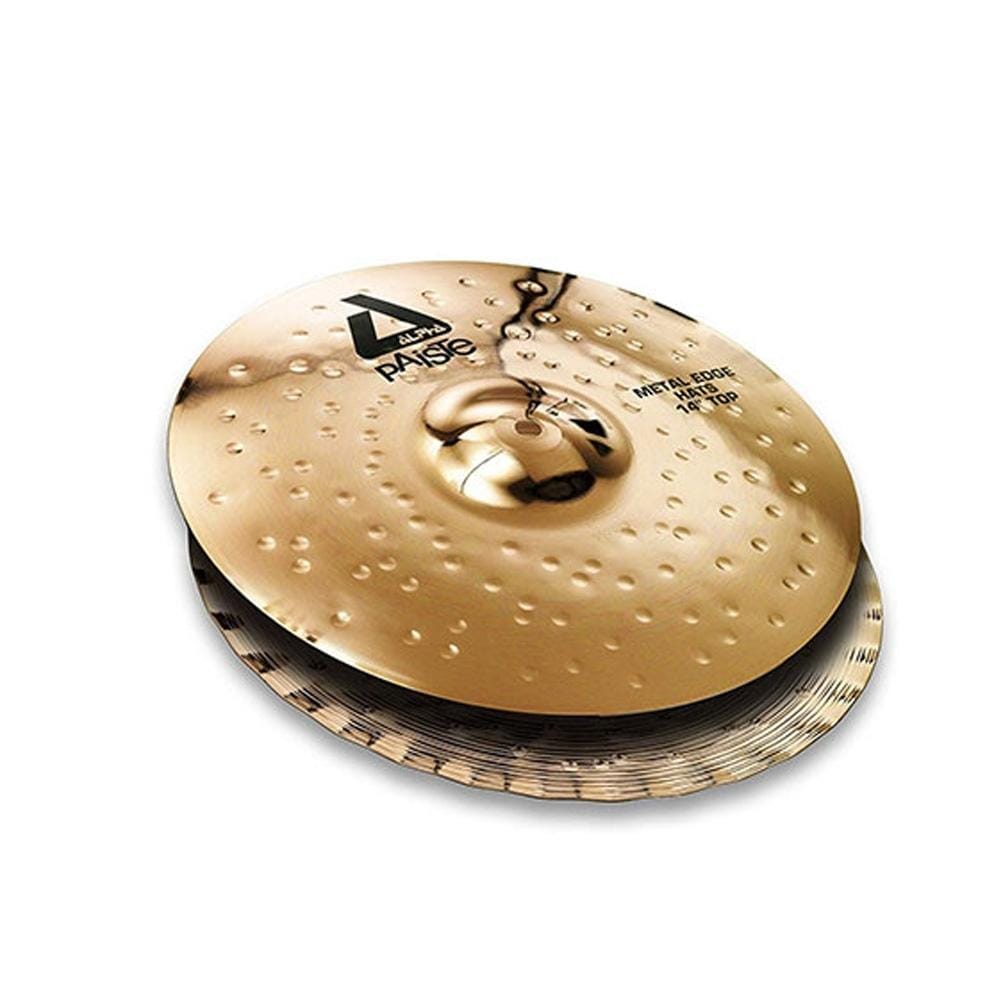 paiste hi hat cymbals paiste alpha b 14inch metal edge hi-hat cymbal