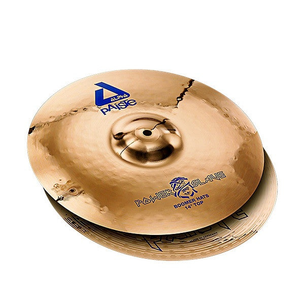 paiste hi hat cymbals paiste alpha boomer powerslave 14inch hi-hats cymbal