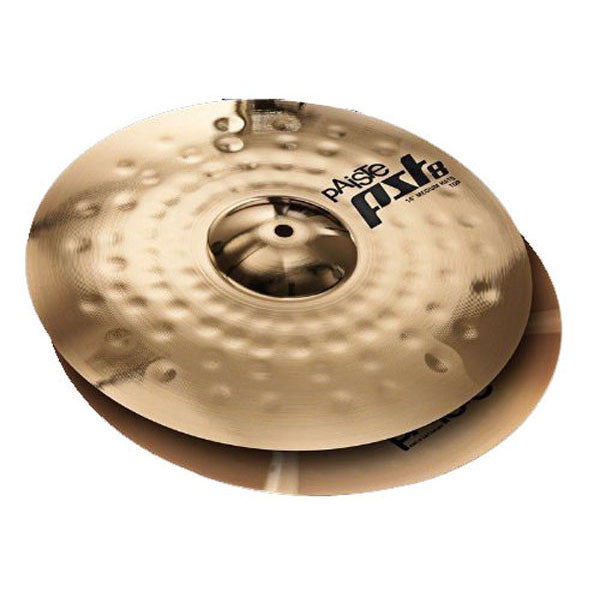 paiste hi hat cymbals paiste pst 8 hi hat bronze 14inch