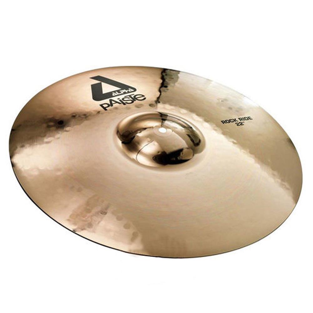 paiste ride cymbals paiste alpha b 22inch rock ride cymbal