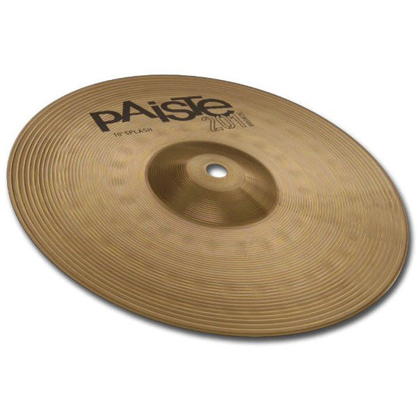 paiste splash cymbals paiste 201 bronze series 10inch splash cymbal