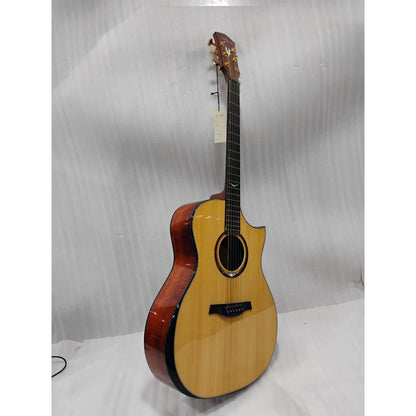 Parkwood Electro Acoustic Guitars Parkwood GA980ADK GA Series Grand Auditorium Cutaway Electro Acoustic Guitar with Case - Open Box