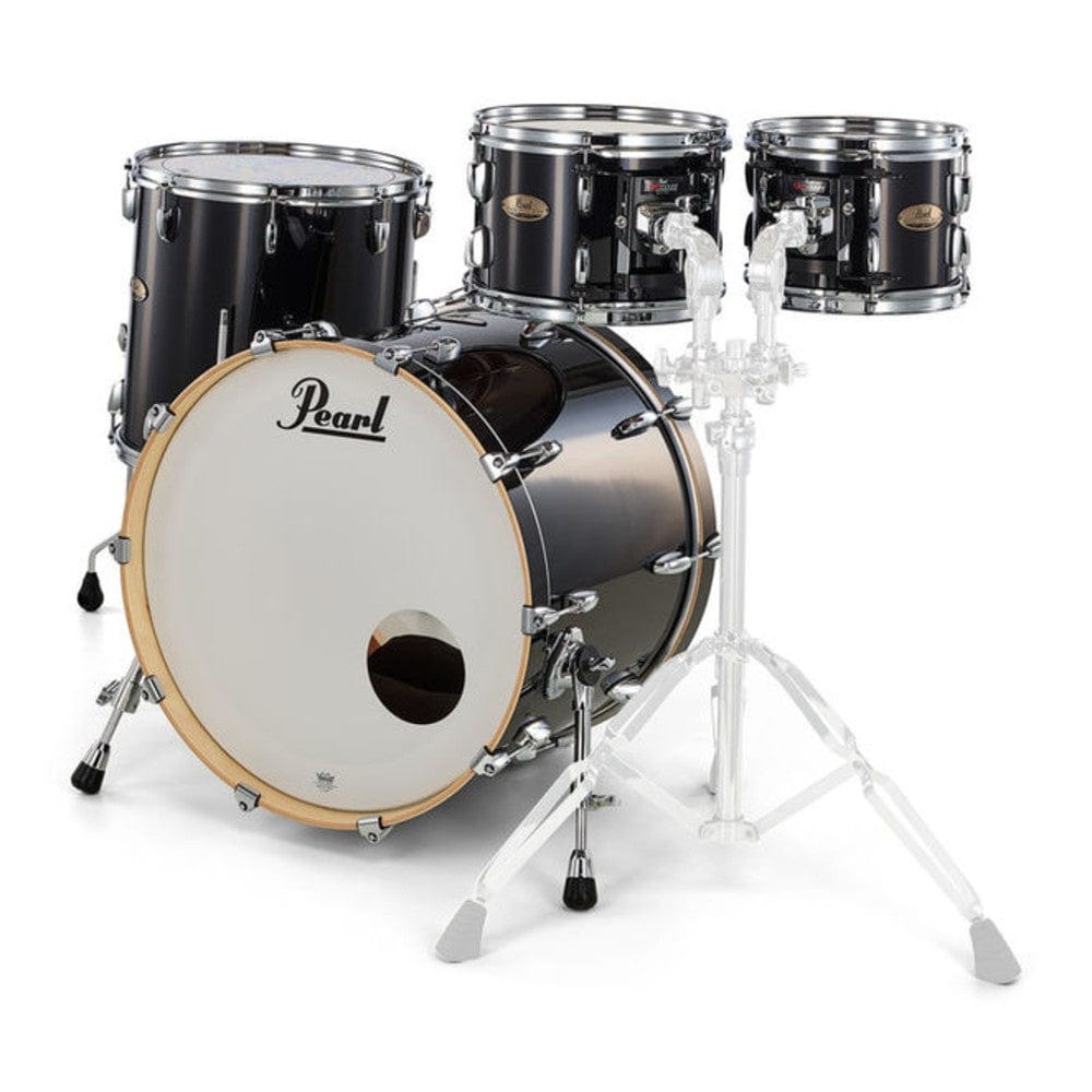 Pearl Acoustic Drum Kits Black Mirror Chrome Pearl STS924XSP 4-Piece Session Studio Select Shell Pack Drum Set