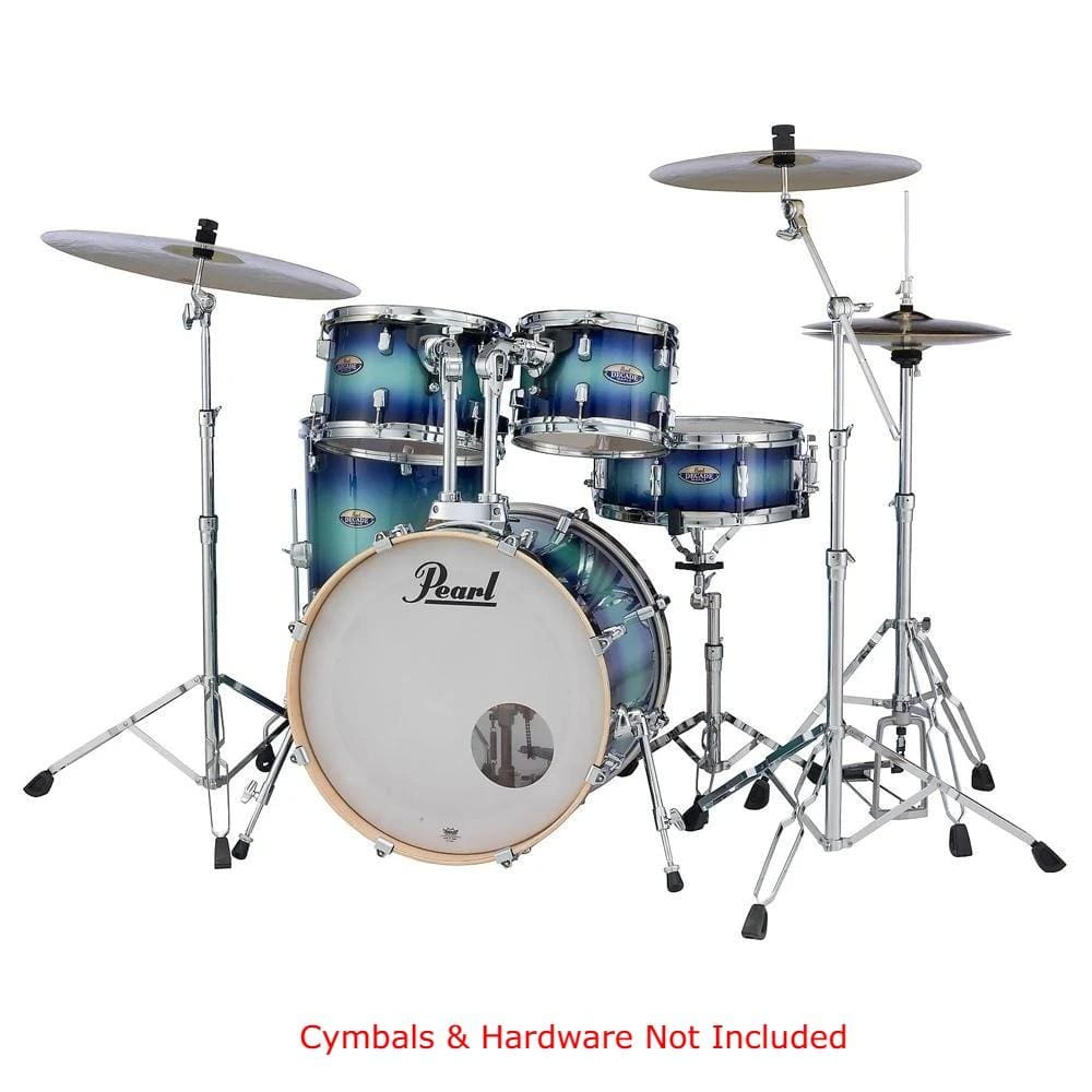 pearl acoustic drum kits pearl decade maple 5pcs hybrid shell pack drumset#color_faded-glory