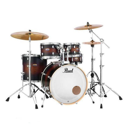 pearl acoustic drum kits satin black burst pearl decade maple 5pcs hybrid shell pack drumset