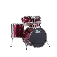 Pearl Acoustic Drum Kits Wine Red Pearl Exx 5 Piece Hybrid Shell Pack Acoustic Drum Kit