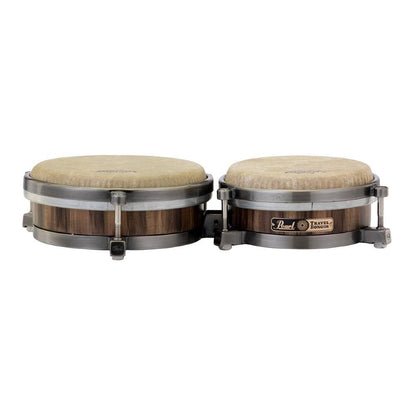 Pearl Bongos Pearl PTB785 7 & 8.5 Inch Travel Bongos- Caramel Brown