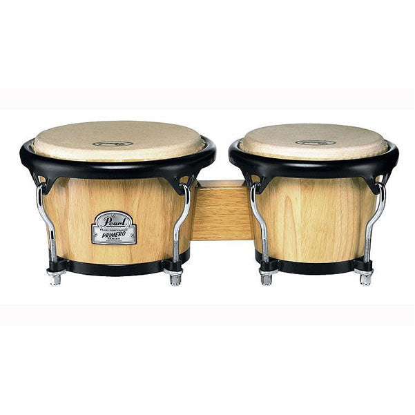 Pearl Bongos Pearl PWB67 Primero Wood 6inch & 7inch Bongo - Natural