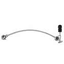 Pied Perche Cymbale PEARL PPH CHC-200 - Support Courbé Boomérang Avec Clamp, Pour Batterie, Métal Robuste - 4