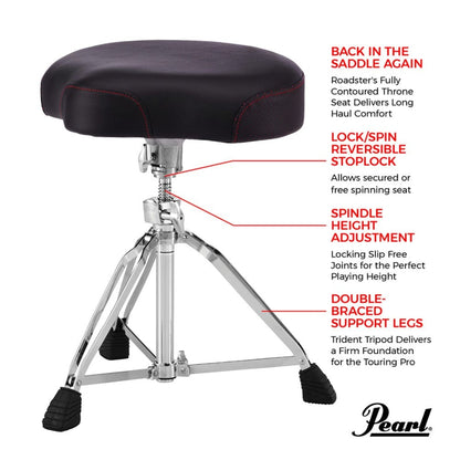pearl drum thrones pearl d-3500 drum throne