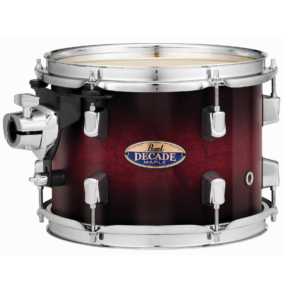 Pearl Floor Tom-Toms Gloss Deep Red Burst Pearl Decade Maple 14" x 14" Floor Tom Toms