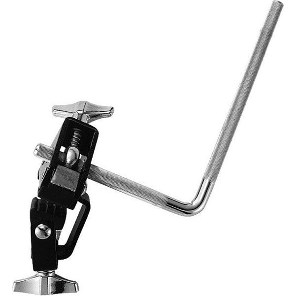 pearl parts and hardware pearl ca-100 mounted cowbell holder with non-marring clamp