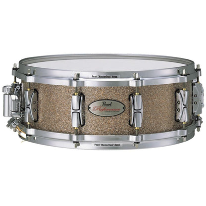 pearl snare drums light amber pearl rf1450s reference snare drum with 20 ply shell    