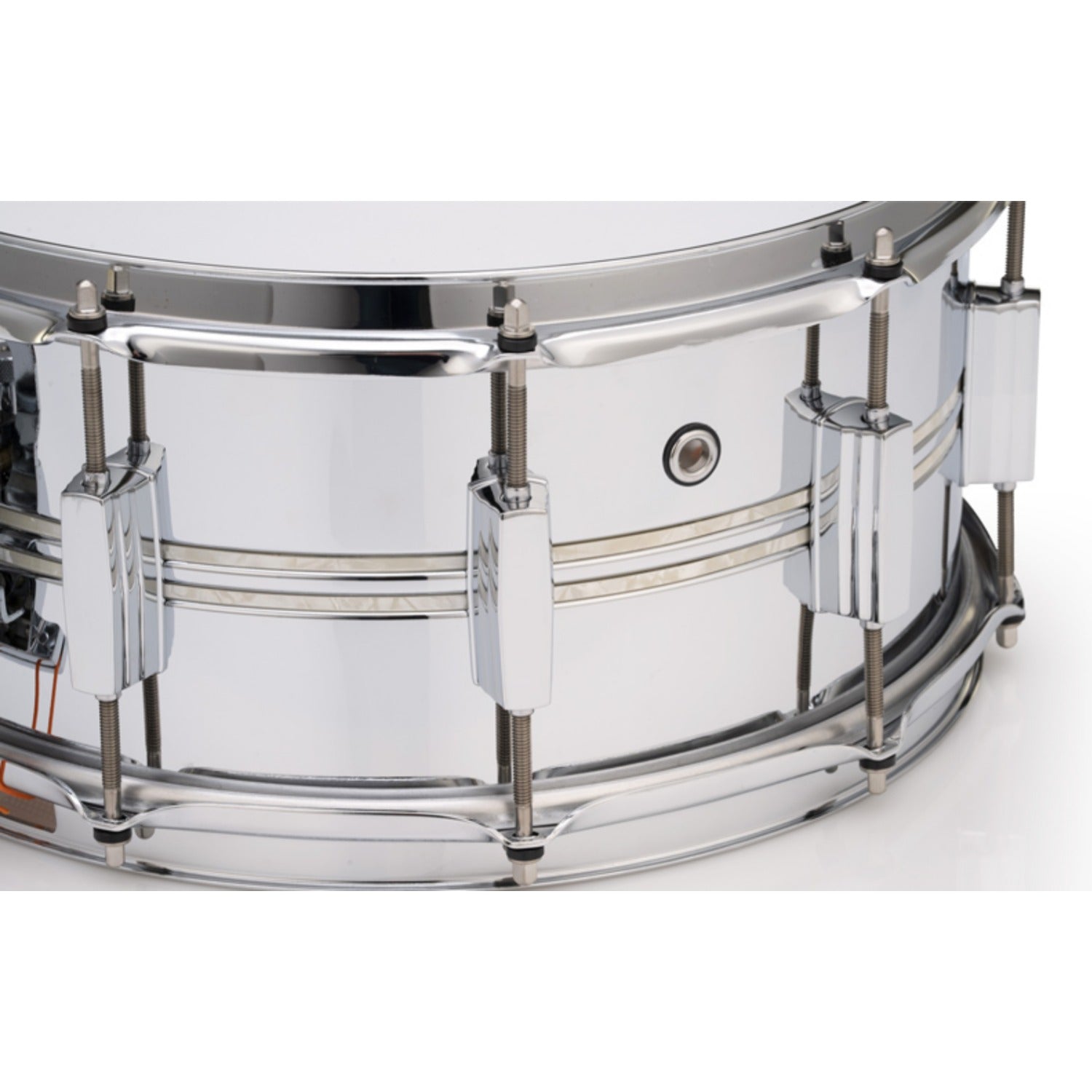 Pearl Snare Drums Nicotine Marine Inlay Pearl DUX1465BR 14" x 6.5" Duolux Snare Drum