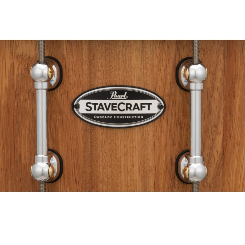 pearl snare drums pearl scd1465mk 14" x 6.5" stavecraft makha snare drum
