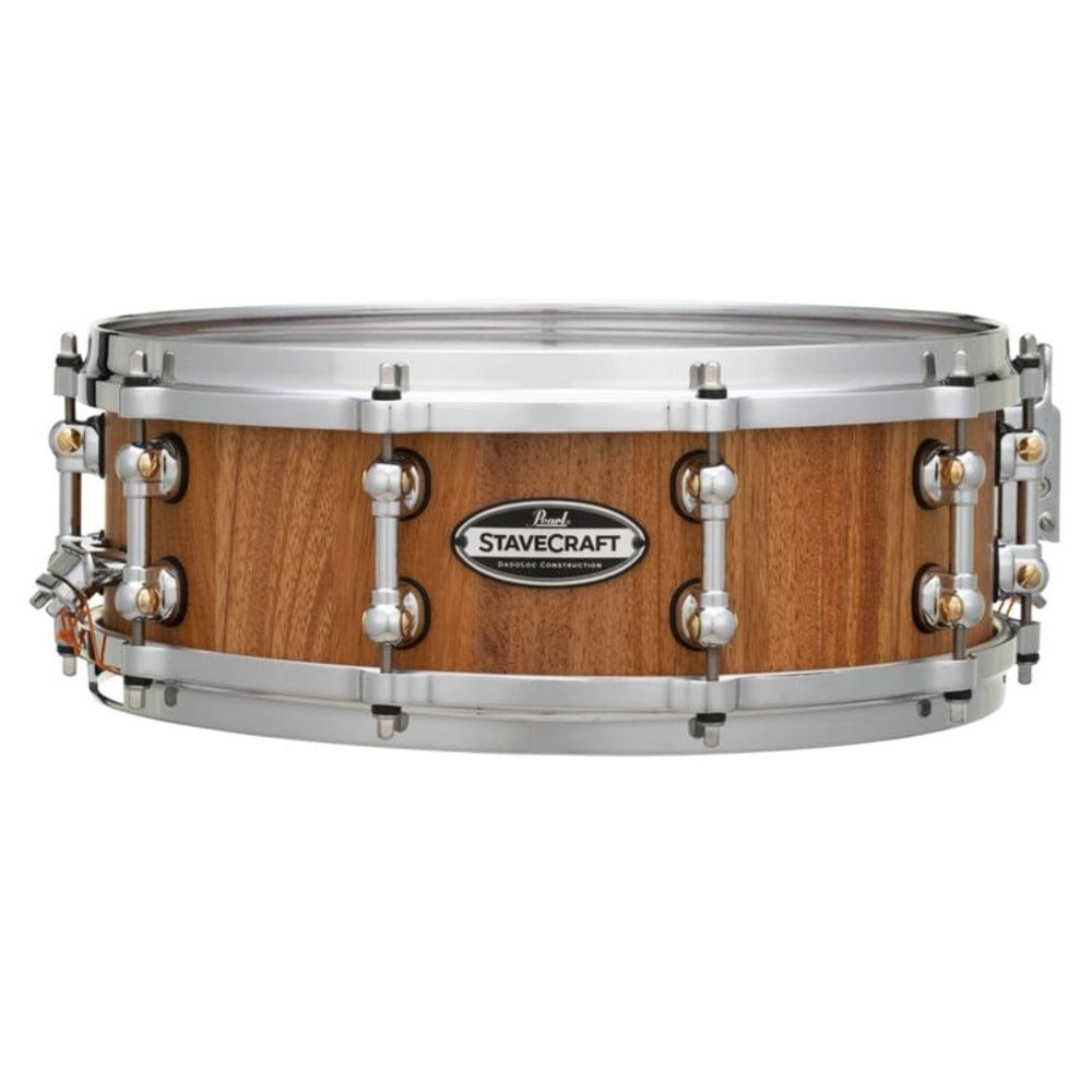 pearl snare drums pearl scd1465mk 14" x 6.5" stavecraft makha snare drum