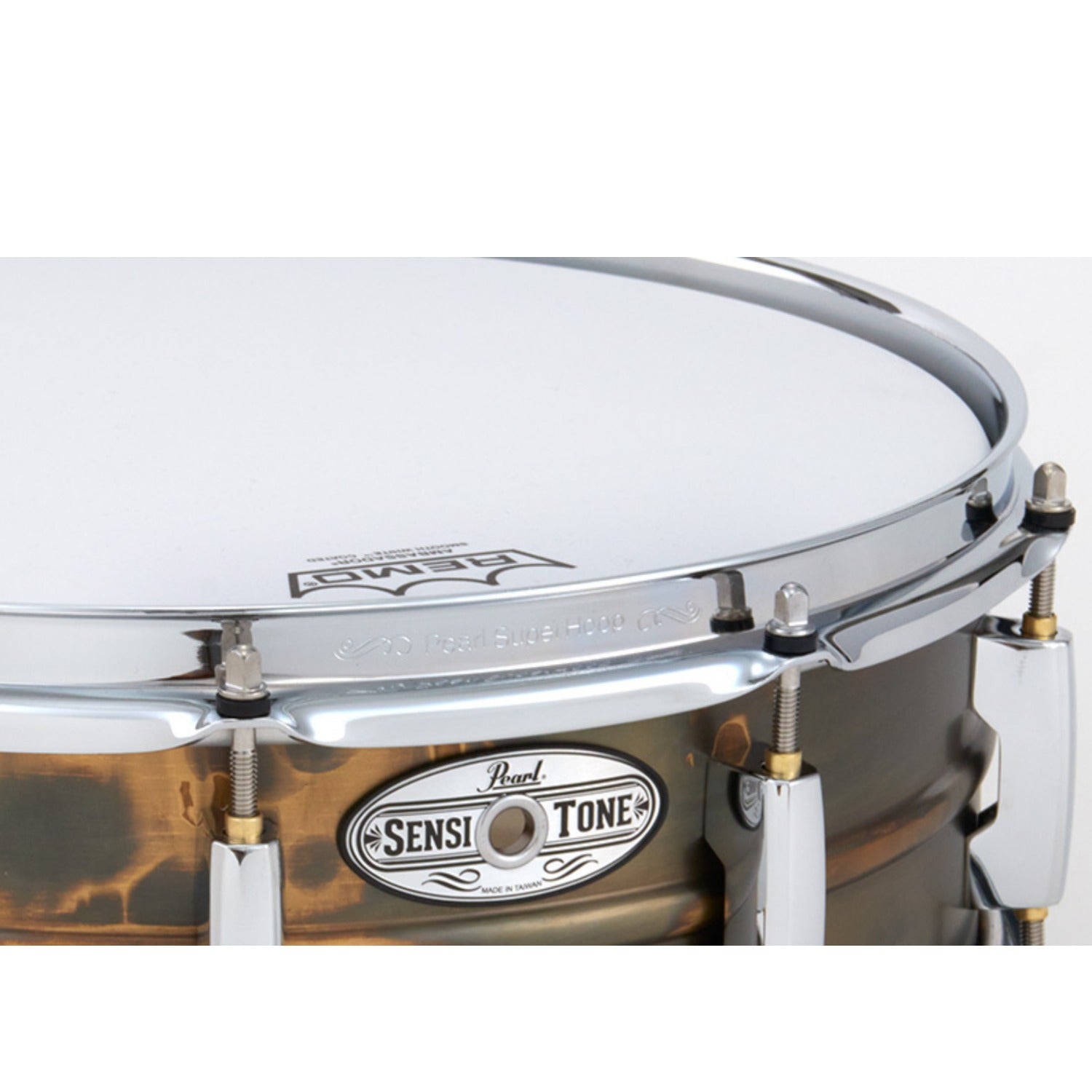 Pearl Snare Drums Pearl STA1465FBN 14" x 6.5" Sensitone Brass Snare Drum