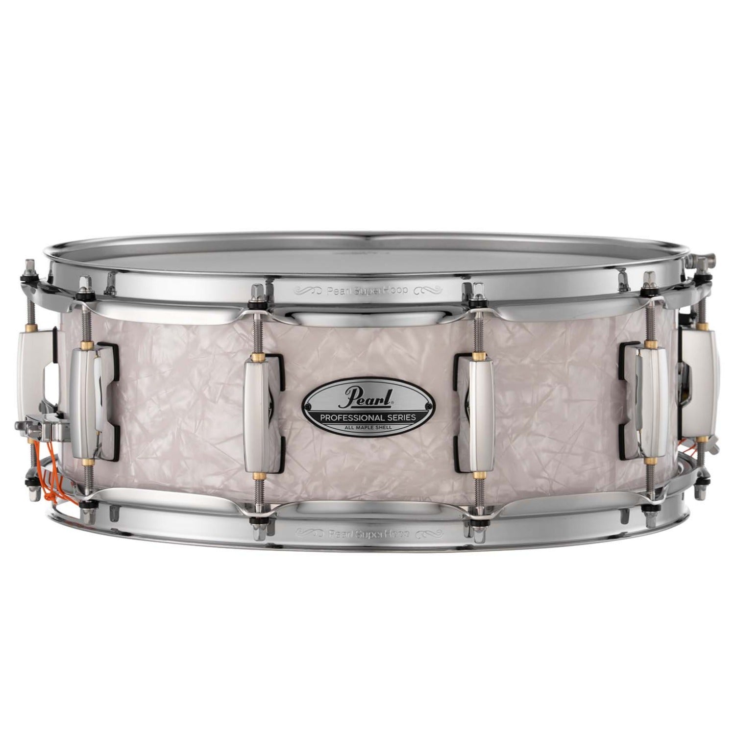 Pearl Snare Drums White Marine Pearl Pearl PMX1450S Professional Series 14"x5" Snare Drum #color_white-marine-pearl