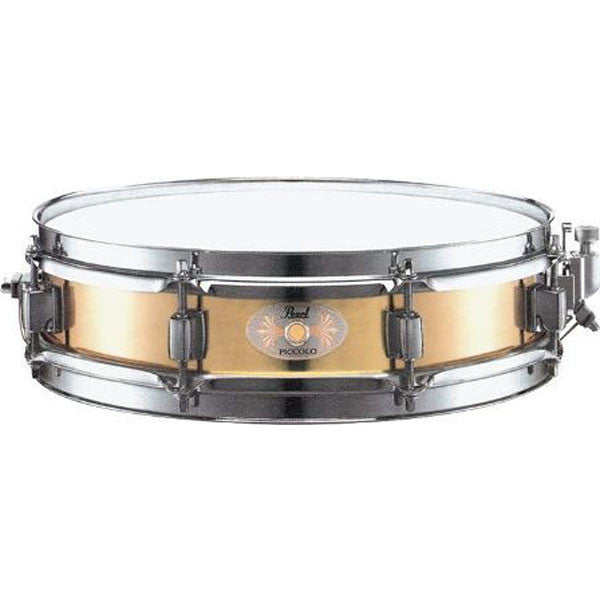 pearl snares pearl b1330 brass piccolo snare drum