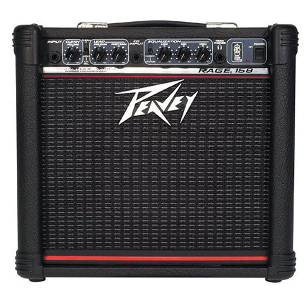 Peavey Guitar Amplifiers Peavey Rage 158 TransTube Guitar Combo Amplifier