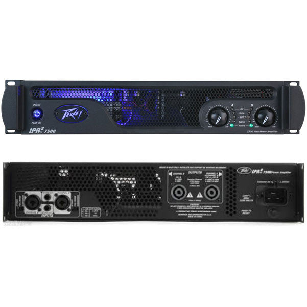 peavey power amplifiers peavey ipr2 7500 power amplifier