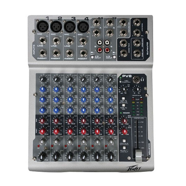 Peavey Powered Mixers Peavey PV 8 USB Compact Mixer
