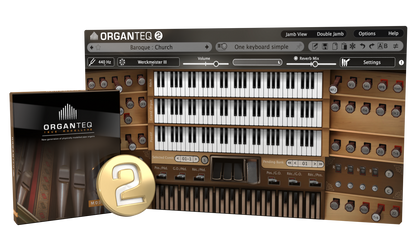 PIANOTEQ Virtual Instruments Organteq 2 Advanced Physically Modeled Pipe Organ Software