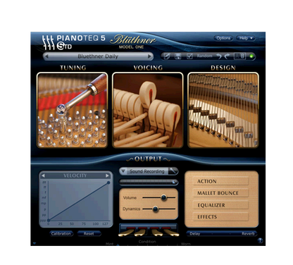PIANOTEQ Virtual Instruments Pianoteq Bluthner Model 1: Premium Grand Piano