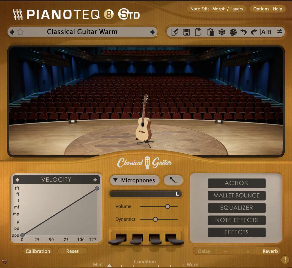 PIANOTEQ Virtual Instruments Pianoteq Classical Guitar: Classical Guitar