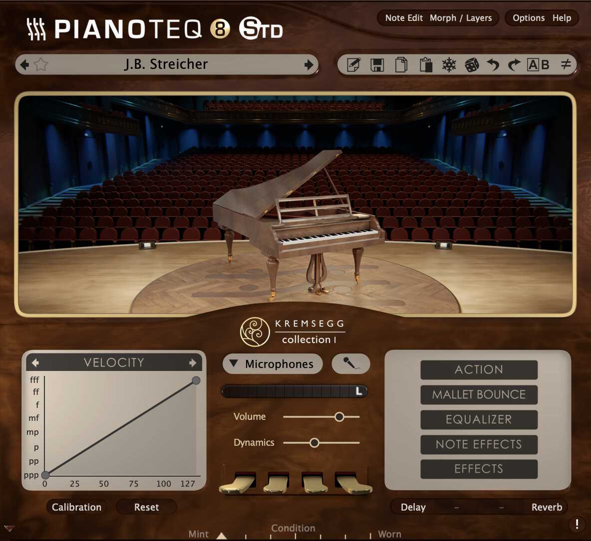 PIANOTEQ Virtual Instruments Pianoteq Kremsegg Collection 1: Classic Pianos