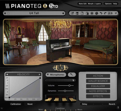 PIANOTEQ Virtual Instruments Pianoteq U4 Upright Piano Add-on: Realistic Upright Piano – Professional Audio Software & Plugin