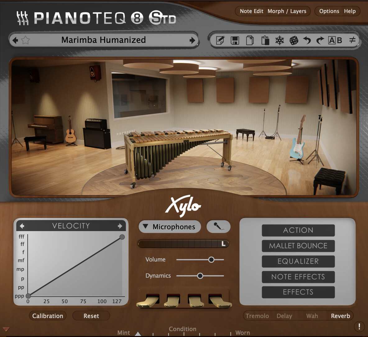 PIANOTEQ Virtual Instruments Pianoteq Xylophone Add-On: Percussive Woodwind
