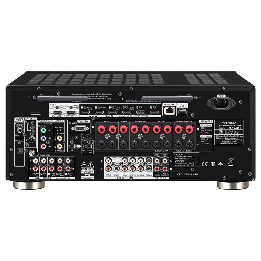 Pioneer AV Receivers Pioneer VSX-LX504 9.2 Channel Network AV Receiver