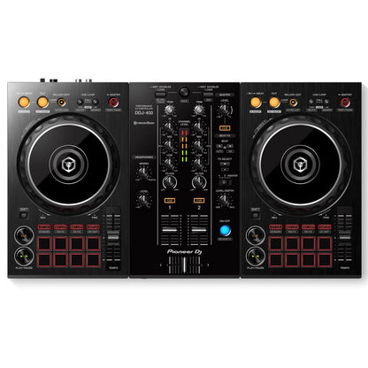 Pioneer DJ Controller Interfaces Pioneer DDJ-400 2-Channel DJ Controller Interfaces for Rekordbox DJ