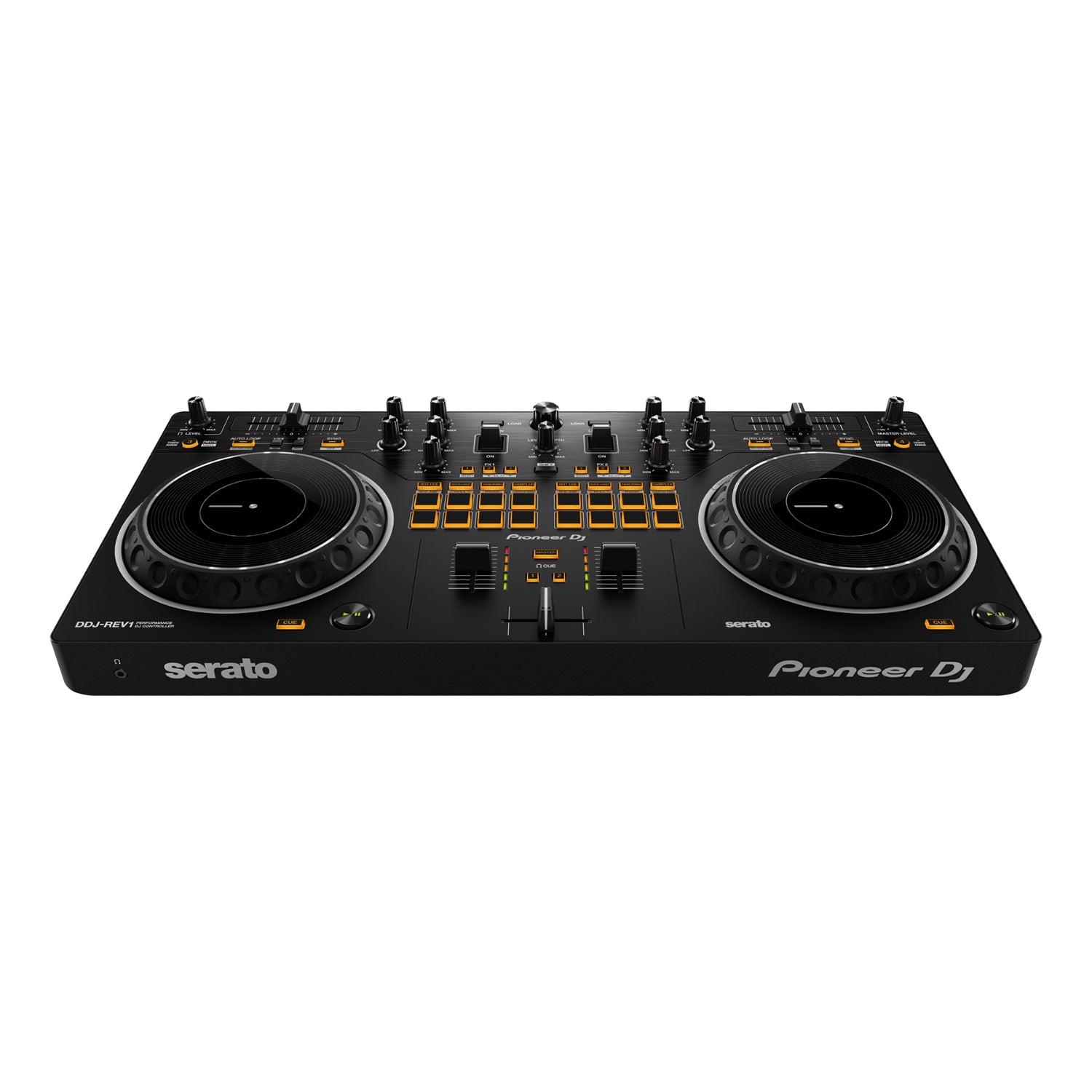 Pioneer DJ Controller Interfaces Pioneer DDJ-REV1 Scratch Style 2 Channel DJ Controller for Serato DJ Lite