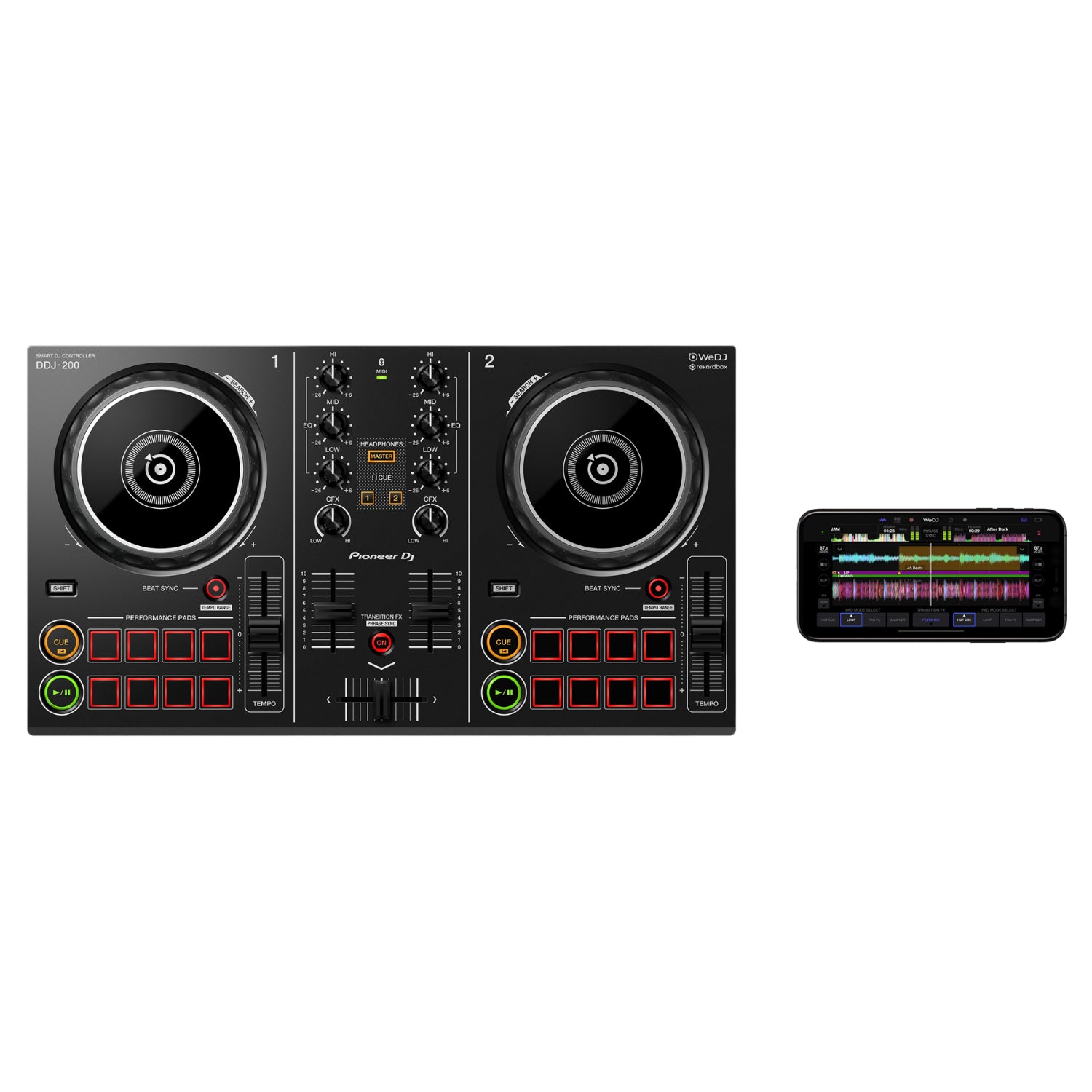 Pioneer DDJ200 DJing Smart DJ Controller – BAJAAO.COM