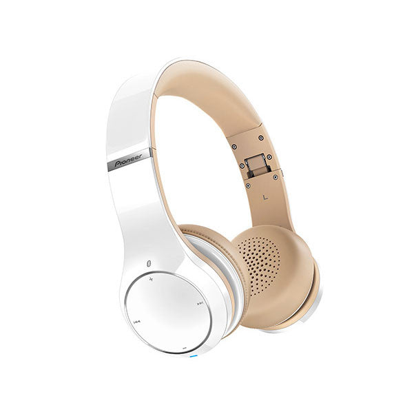 pioneer headphones pioneer se-mj771bt white headphones