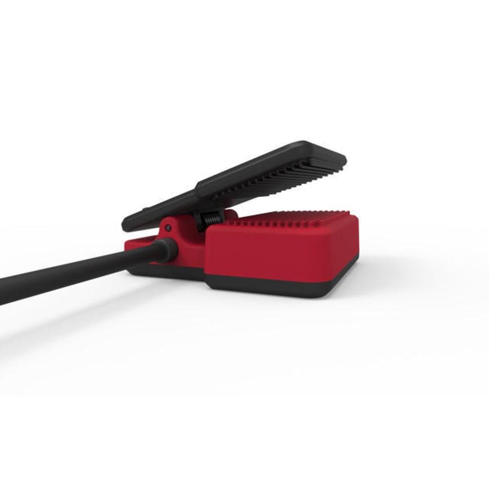 pioneer in-ear neckband headphones pioneer se-cl5bt clip wear active in-ear wireless neckband headphone      #color_red