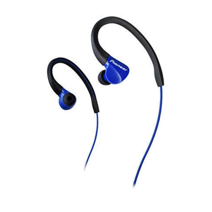 Pioneer In-Ear Wired Headphones Blue Pioneer SE-E3 Ironman Sweat Resistant Sport Earphone Earbuds