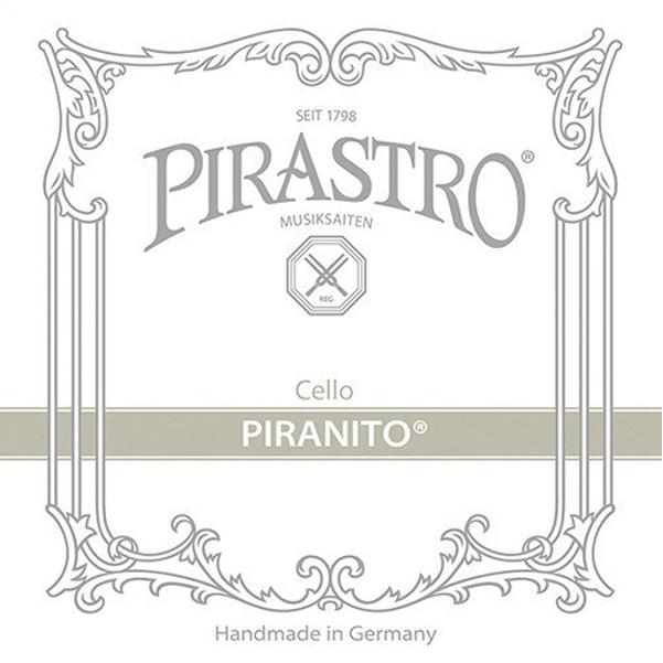 pirastro cello strings pirastro 635200 piranito - d cello string - steel/chrome