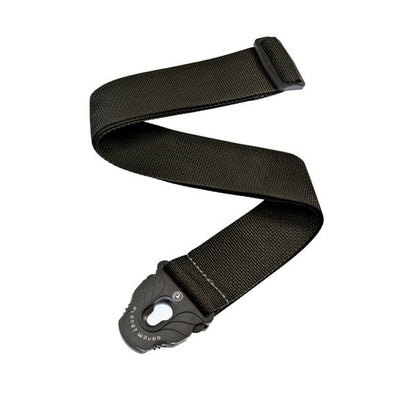 planet waves guitar straps classic black planet waves polypropylene planet lock guitar strap - 50mm   